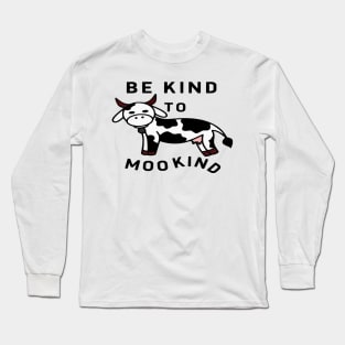 Cute Moo Long Sleeve T-Shirt